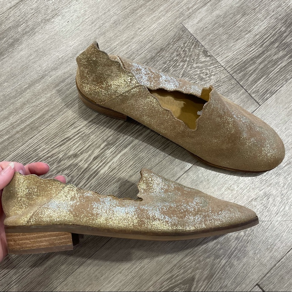 LIKE NEW Lucky Brand penny loafers